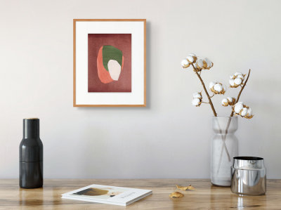Marie de Lignerolles Ilot 11 Abstract painting 2024