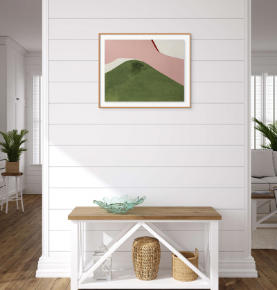 Marie de Lignerolles Neige Abstract painting 2023