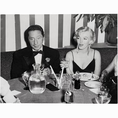 Marilyn Monroe at the El Morocco Club 1955 3