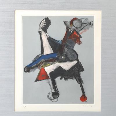 Marino Marini Marino Marini Etching Drypoint Aquatint from Shakespeare Series Edition 8 50