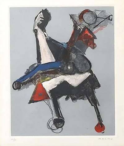 Marino Marini Marino Marini Etching Drypoint Aquatint from Shakespeare Series Edition 8 50