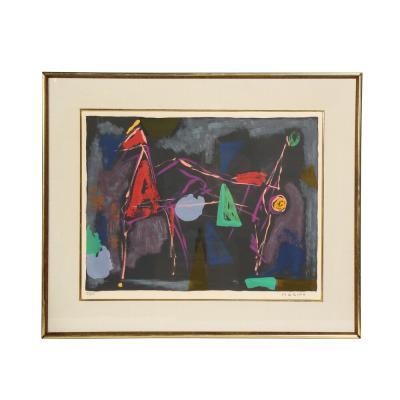 Marino Marini Marino Marini Untitled From Color to Form Series 1969