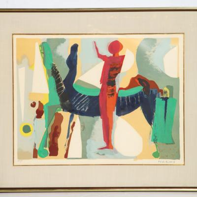 Marino Marini Marino Marini Untitled From Color to Form Series 1969