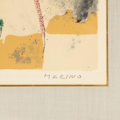 Marino Marini Marino Marini Untitled From Color to Form Series 1969