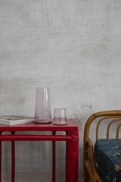 Marino Marini Murano Glass Bedside Carafe and Glass Set With Alexandrite Effect