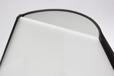 Mario Barbaglia Marco Colombo Pair of Italian Edipo Acrylic Table Lamps by Mario Barbaglia and Marco Colombo