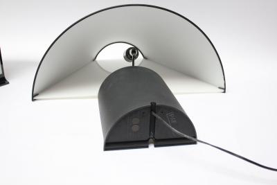 Mario Barbaglia Marco Colombo Pair of Italian Edipo Acrylic Table Lamps by Mario Barbaglia and Marco Colombo