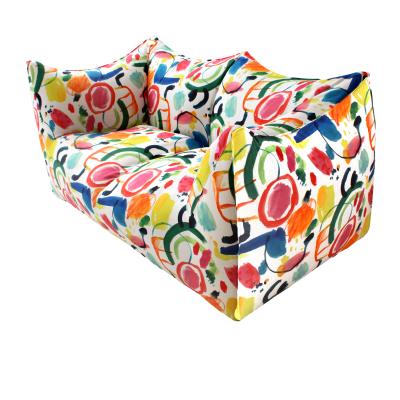 Mario Bellini Bibambola Sofa Designed by Mario Bellini Upholstered With Colored Arty fabric