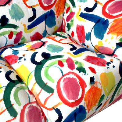 Mario Bellini Bibambola Sofa Designed by Mario Bellini Upholstered With Colored Arty fabric