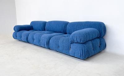Mario Bellini Blue Camaleonda Sofa by Mario Bellini for B B Italia
