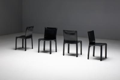 Mario Bellini CAB 412 Chairs by Mario Bellini for Cassina Italy 1970s
