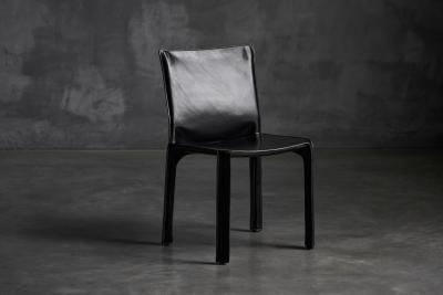 Mario Bellini CAB 412 Chairs by Mario Bellini for Cassina Italy 1970s