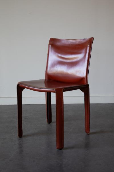 Mario Bellini Cab 412 dining chair by Mario Bellini for Cassina