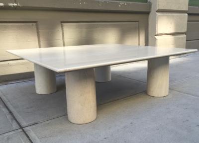 Mario Bellini Large Mario Bellini Italian Marble Coffee Table