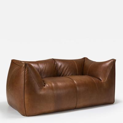 Mario Bellini Le Bambole Two seater Sofa in New Upholstered Leather by Mario Bellini