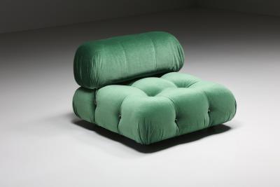 Mario Bellini Mario Bellini Camaleonda Velvet Green Upholstery 1970
