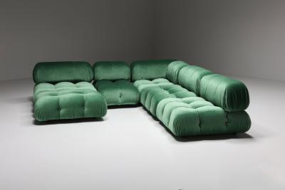 Mario Bellini Mario Bellini Camaleonda Velvet Green Upholstery 1970