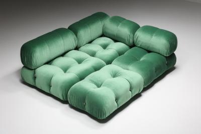 Mario Bellini Mario Bellini Camaleonda Velvet Green Upholstery 1970