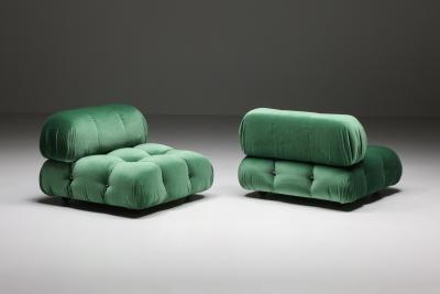 Mario Bellini Mario Bellini Camaleonda Velvet Green Upholstery 1970