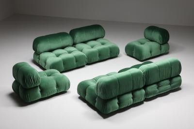 Mario Bellini Mario Bellini Camaleonda Velvet Green Upholstery 1970