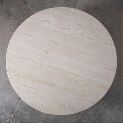 Mario Bellini Mario Bellini Il Colonnato Coffee Table in Solid Italian Travertine 1970s