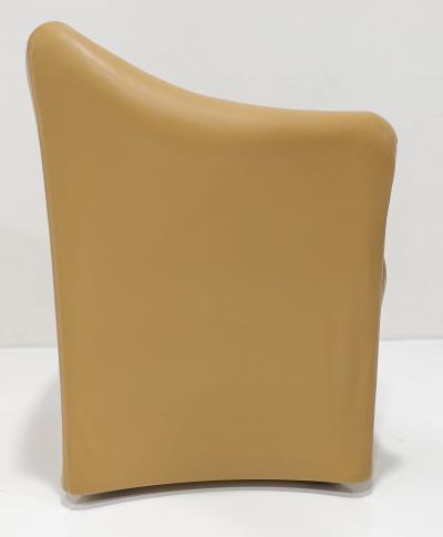 Mario Bellini Mario Bellini Tentazione Armchair in Maharam Leather Set of Four