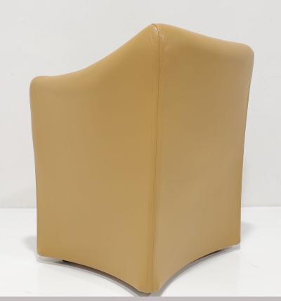 Mario Bellini Mario Bellini Tentazione Armchair in Maharam Leather Set of Four