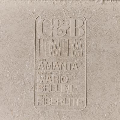 Mario Bellini Mario Bellini for B B Italia Amanta Leather and Fiberglass Sectional Sofa