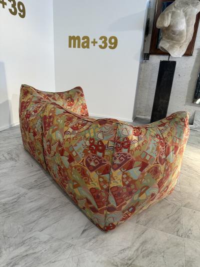 Mario Bellini Mario Bellini for B B Italia Le Bambole Loveseat Italy 1972