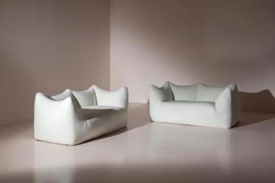 Mario Bellini Mario Bellini two sofas Model Le Bambole for B B Italia Italy 1970s