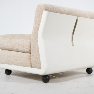 Mario Bellini Mid Century Modern Pair of Amanta Armchairs by Mario Bellini 1960s