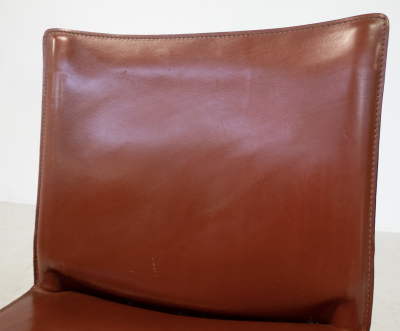 Mario Bellini Mid Century Modern Set of 6 Chairs Model CAB 412 by Mario Bellini for Casina