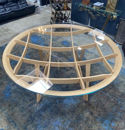 Mario Bellini Opera Roundl Dining Table Drawn by Mario Bellini