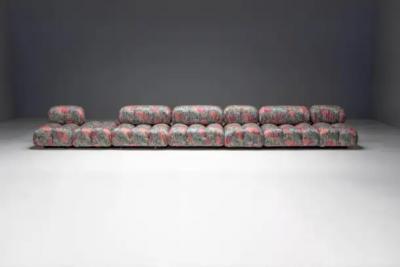 Mario Bellini Ornate Camaleonda Sofa by Mario Bellini for B B Italia Italy 1970s