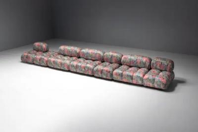 Mario Bellini Ornate Camaleonda Sofa by Mario Bellini for B B Italia Italy 1970s