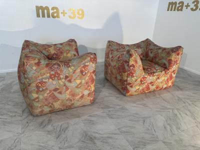 Mario Bellini Pair of 2 Le Bambole Armchair Designed by Mario Bellini for C B 1972