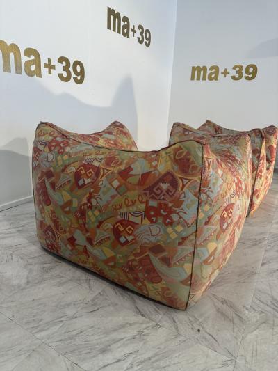 Mario Bellini Pair of 2 Le Bambole Armchair Designed by Mario Bellini for C B 1972
