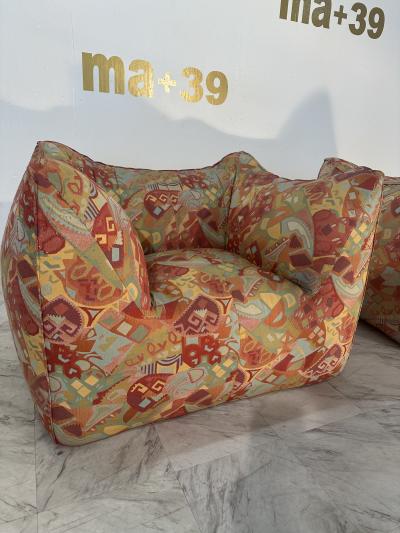 Mario Bellini Pair of 2 Le Bambole Armchair Designed by Mario Bellini for C B 1972
