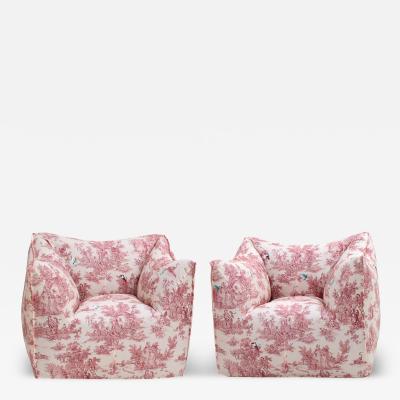 Mario Bellini Pair of Bambola Armchairs by Mario Bellini Italy 1970s