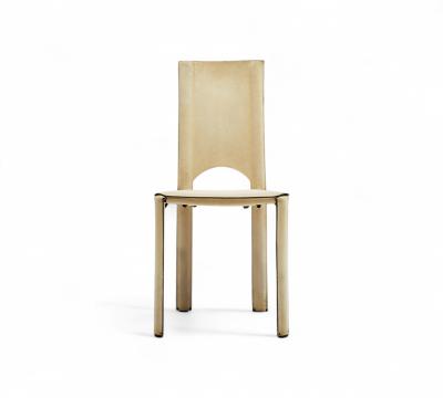 Mario Bellini Set of 4 Chairs in Suede Mario Bellini 1970s Lot 20A