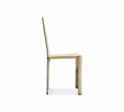 Mario Bellini Set of 4 Chairs in Suede Mario Bellini 1970s Lot 20A