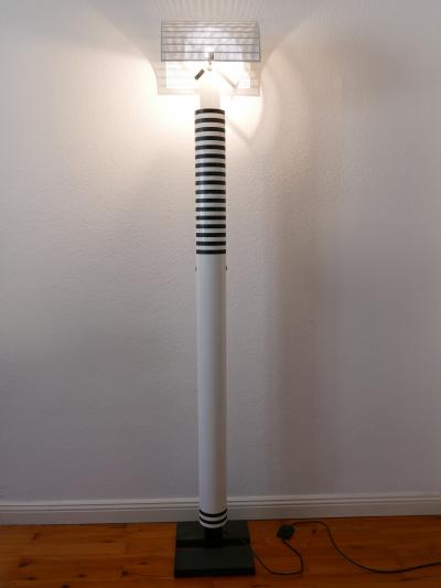 Mario Botta Monumental Postmodern Shogun Floor Lamp by Mario Botta for Artemide Italy 1980s