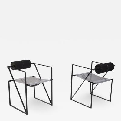 Mario Botta Pair Of Chairs Seconda 602 by Mario Botta for Alias 1982s