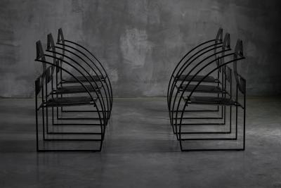 Mario Botta Quinta Chairs by Mario Botta for Alias Italy 1980s