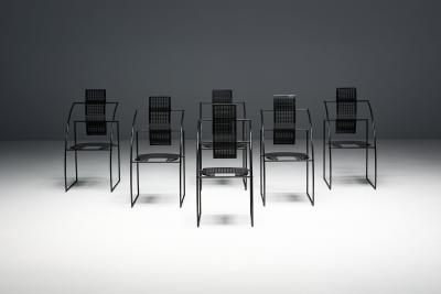 Mario Botta Quinta Chairs by Mario Botta for Alias Italy 1980s