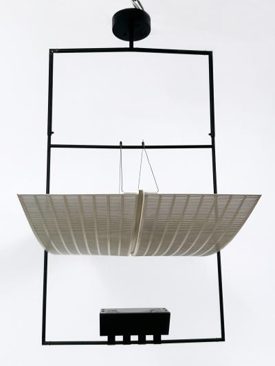 Mario Botta Rare Mario Botta Zefiro Chandelier or Pendant Lamp for Artemide Italy 1980s