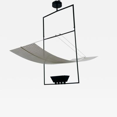 Mario Botta Rare Mario Botta Zefiro Chandelier or Pendant Lamp for Artemide Italy 1980s