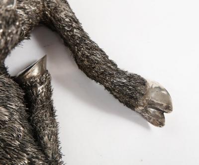 Mario Buccellati A Rare and Exceptional Italian Silver Goat