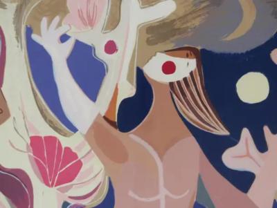 Mario Carreno Mario Carre o Abstract Cuban Lithograph 1989 Signed and Numbered