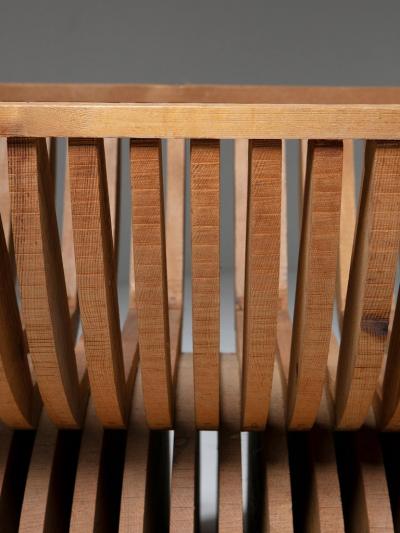 Mario Ceroli Annabella Cradle by Mario Ceroli for Poltronova